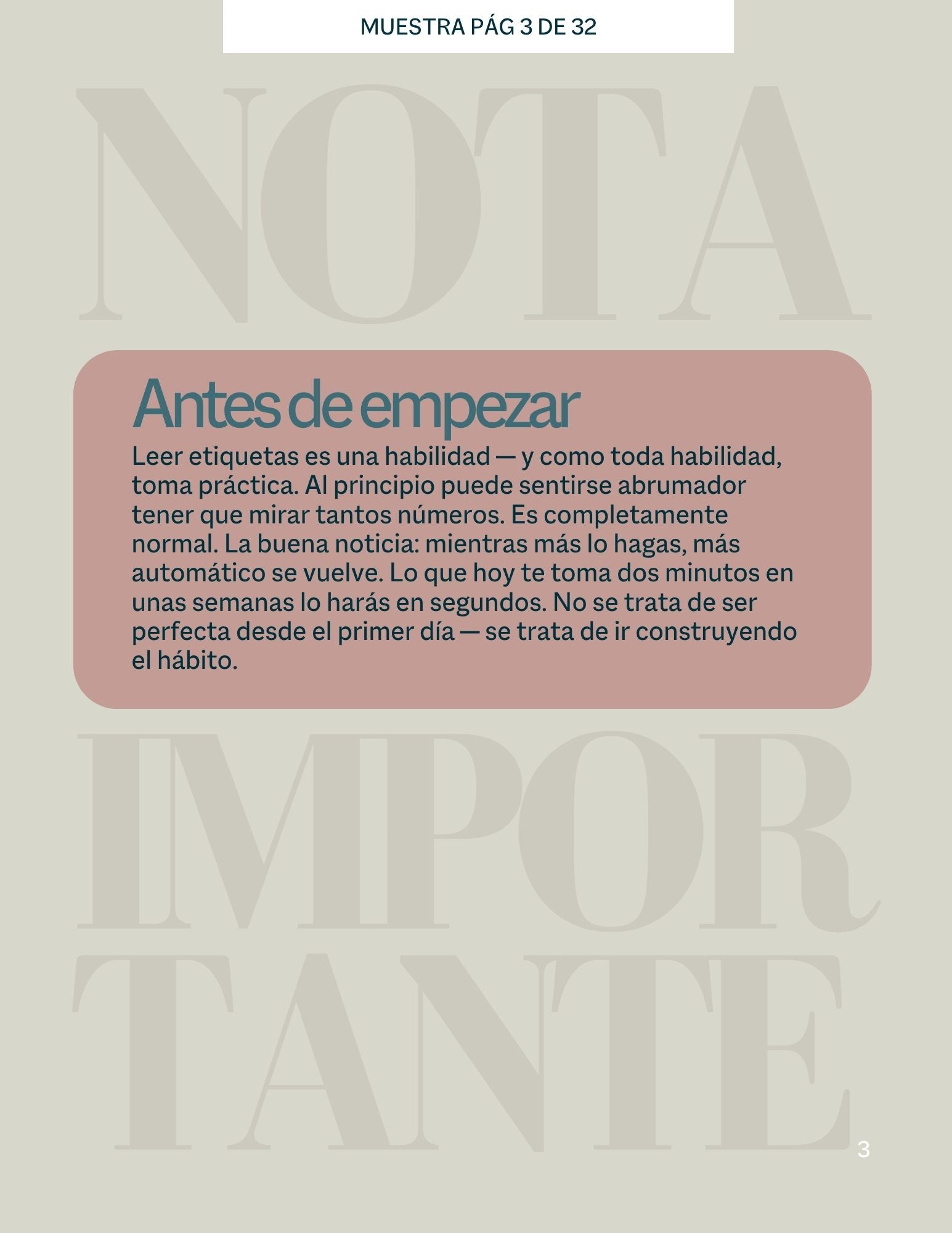 Guía de Tablas Nutricionales. Tu mapa para descifrar la información en cada empaque.