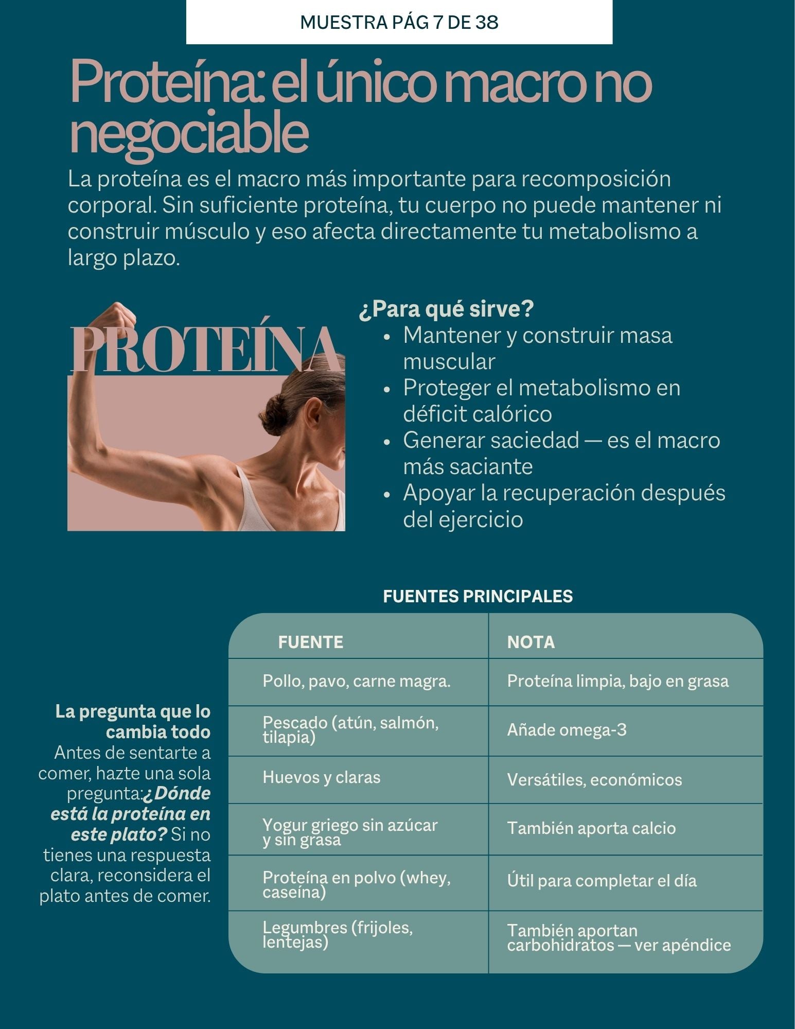 Guía de Macronutrientes - Aprende a comer según tus objetivos