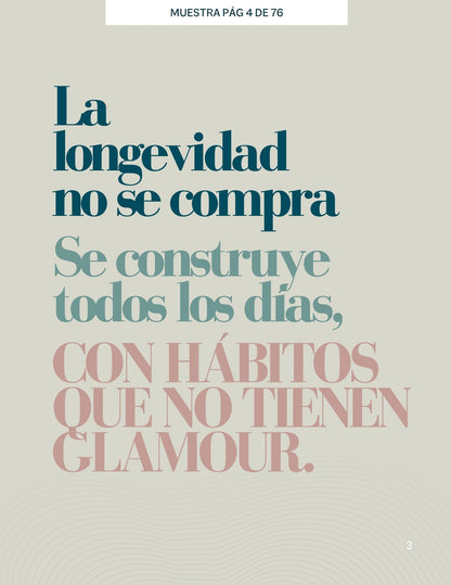 Guía de longevidad