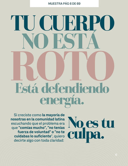 Guía de Recomposición Corporal. Reconstruye tu cuerpo desde adentro.