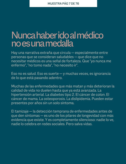 Guía de longevidad