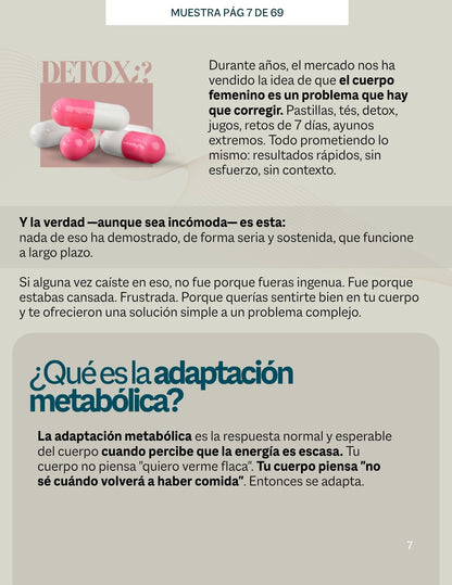 Guía de Recomposición Corporal. Reconstruye tu cuerpo desde adentro.