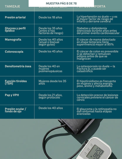 Guía de longevidad
